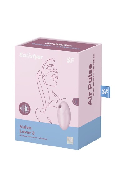 Stimolatore clitorideo Vulva Lover 3 rosa