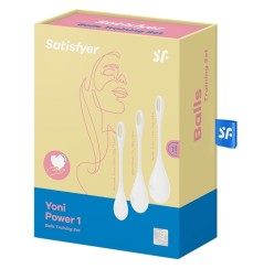 Set palline vaginali Yoni Power 1 bianco - Satisfyer