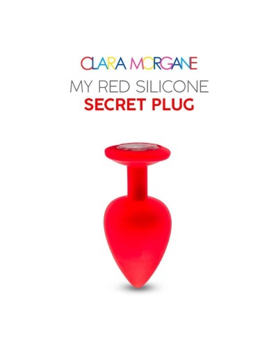 Plug anale My red silicone secret plug medium