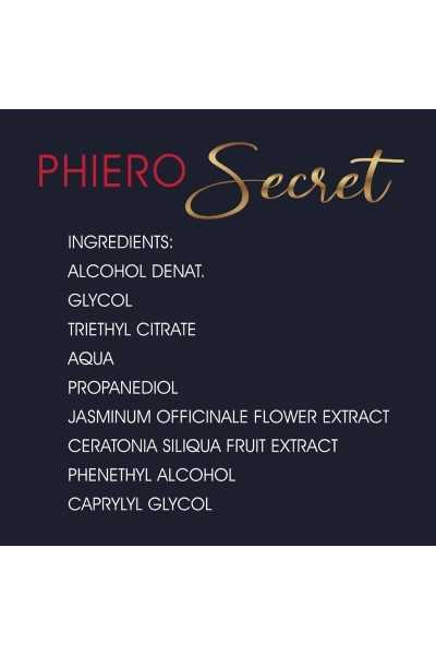 Profumo naturale e inodore ai feromoni per donna Phiero Secret 15 ml