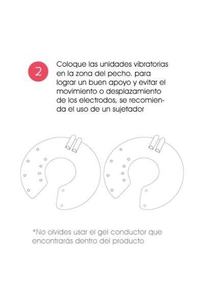 Dispositivo di elettrostimolazione per aumento seno U-Breast