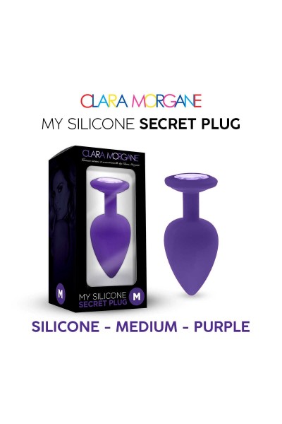 Plug anale My Silicone Secret Plug viola medium