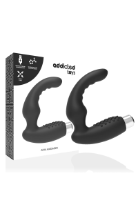 ADDICTED TOYS VIBRADOR PROST�TICO RECARGABLE NEGRO