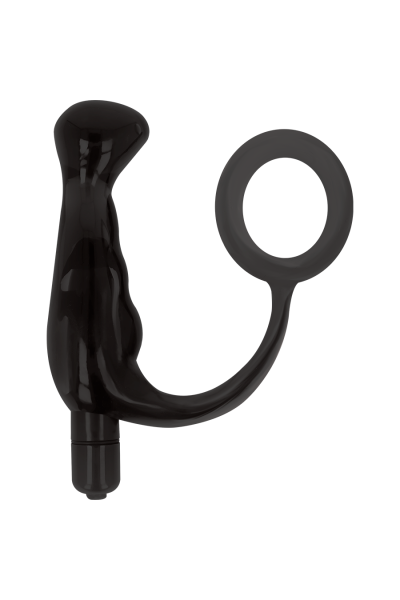 Stimolatore prostata con anello fallico 10cm - Addicted Toys