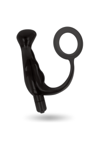 Stimolatore prostata con anello fallico 10cm - Addicted Toys