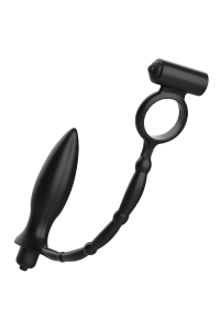 Vibratore anale con anello vibrante - Addicted Toys