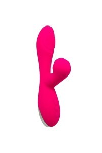 Vibratore rabbit con succhia clitoride Caribbean Shine Rosa - Alive