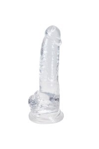 Dildo realistico trasparente Torrent 20,6 cm