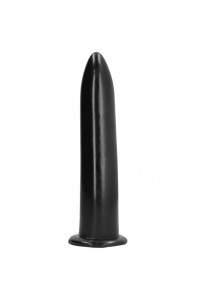 Dildo anale Bullet 20 cm - All Black