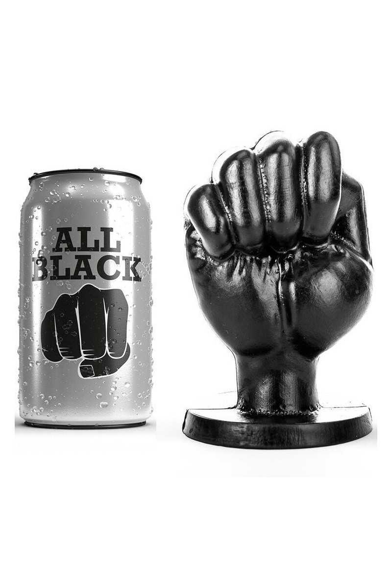 ALL BLACK FIST 13CM  ANAL