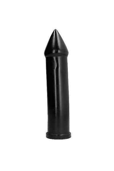 Dildo a punta Torpedo 25 cm - All Black