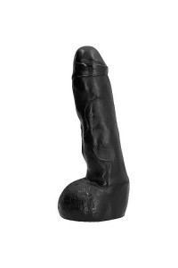 ALL BLACK PENE REAL?STICO ANAL 20CM