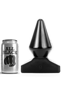 ALL BLACK ANAL PLUG 18,5CM