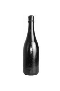 ALL BLACK BOTTLE 39,5CM