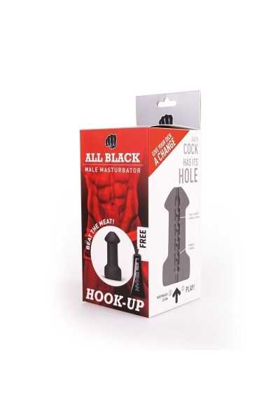 Masturbatore In Real Skin Touch Hook Up - All Black