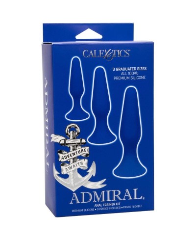 Set 3 plug anali blu Admiral